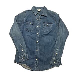 Womens denim shirt classic